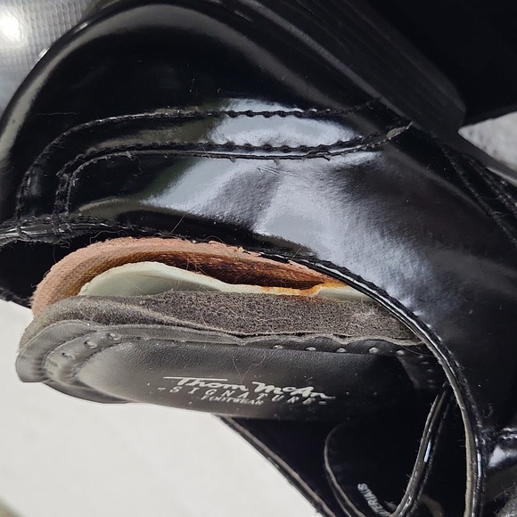 NWT Thom Mcan men's Kalen signature super comfy square toe dress shoes, 10M Blac - Picture 11 of 13